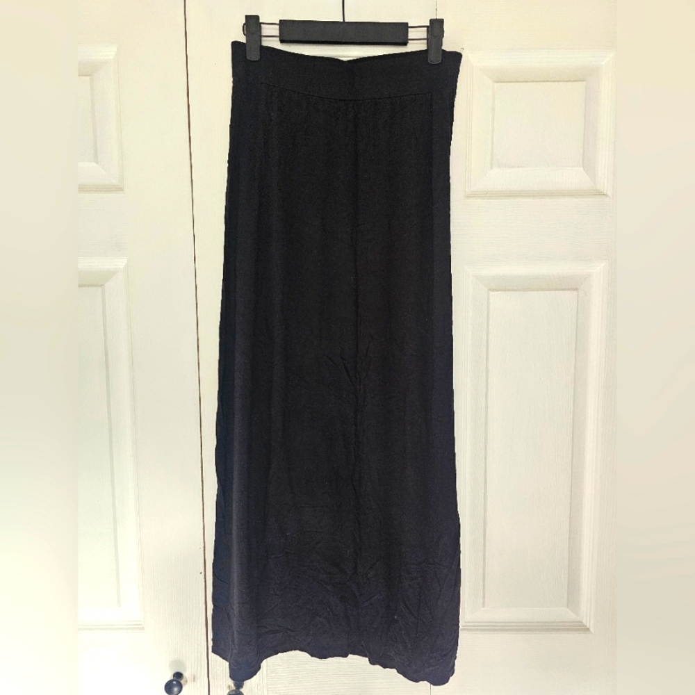 J. Crew Black Maxi Skirt